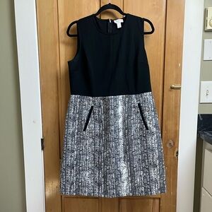 Loft Sleeveless Dress with Pockets